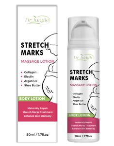 💫7 Days Eliminate Stretch Marks💫，Dr.Jungle Stretch Mark Remover CreamMaternity Whitening Body Lotion Tightening Body Care Reduce Scar Remover CreamBody Massage Lotion，30ml