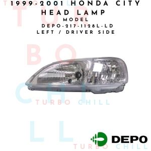 DEPO-217-1128-LD 1999-2001 HONDA CITY HEAD LAMP UNIT