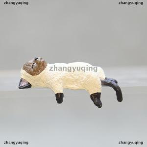[COD] zhangyuqing Cute Car Center Console Decoration Ornaments Kitten Action Figure Auto Dashboard Rearview Mirror Decoration Car Accessories