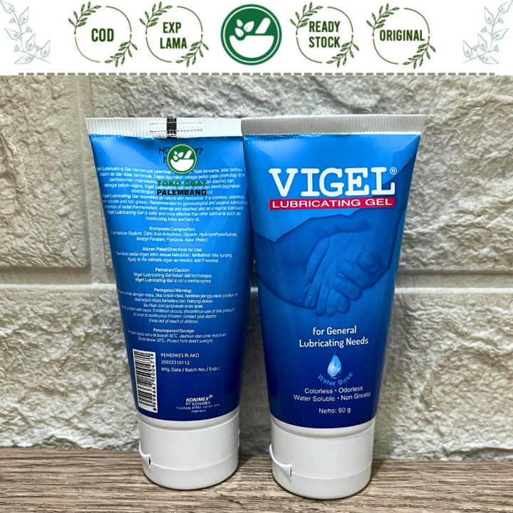 vigel lubricating gel untuk apa Salam Sehat.. VIGEL GEL Merupakan gel pengganti cairan alami yang digunakan  sebagai tambahan pelicin kondom maupun vagina yang tidak berwarna dan tidak  berbau, larut dalam air dan tidak berminyak. Kelebihan dan manfaat main image 0