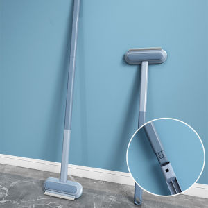 🥳Big Discount 🥳Twoway Dusting Brush For Household Window Cleaning And Glass Cleaning Double Sided Window Cleaner Brush For Pet Hair And Dust Removal Reusable Screen Glass Scrubber With Squeegee For Home Window Washing Pet Hair Remover Brush