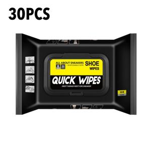 【Gods House】Disposable Shoe Cleaner Wet Wipes White Shoes Cleaning Tissue Portable Disposable Cleaner Polish Shine for Leather Sneaker Shoes
