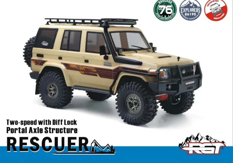※RT-100886 RGT ruitai 1/10EX 86190 Land Cruiser Simulation LC76 door-bridge