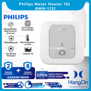 Philips Water Heater AWH-1131 15 Liter 350 Watt - Putih AWH1131 White Waterheater 15L 350W