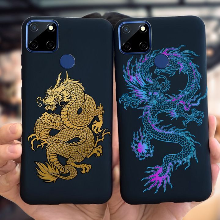 Realme C12 Case Soft Silicone Cool Fashion Phone Cover For Oppo