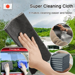 No Water Marks No-shedding Magic Fiber Rag Glass Cleaning Cloth Water-absorbing Rag