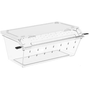 Thông gió các loài bò sát nhà ở xe tăng rõ ràng Acrylic terrariums với dễ dàng theo dõi cho thú cưng nhỏ hộp quan sát