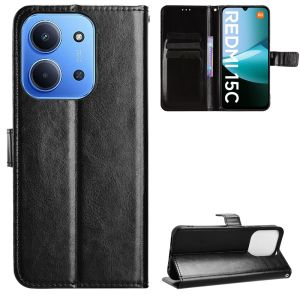 For Xiaomi Redmi 15C 14C 13C 12C 10C / Redmi 15 13 12 Phone Case Magnetic Leather Wallet Card Slots Fashion Flip Cover Casing