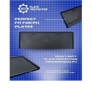 plate holder protector D3 (2 pcs) made in taiwan official distributor