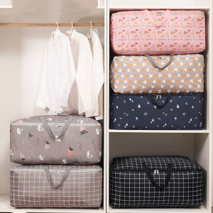105L Storage Bag Clothes Quilt Storage Bag Thickened Oxford Cloth Wear-Resistant Storage Bag
