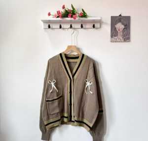 JELITA CARDY / SWETER CARDYGAN WANITA KOREAN STYLE / SWETER RAJUT OVERSIZE TEBAL