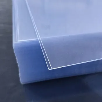 Stationery 0.2mm Clear PVC Rigid Sheet 24 x 54 x 1 pc /Transparent  Binding Clear Plastic Cover/Transparent Plastic