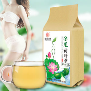 {Buy 5 Free 1 teapot}  Winter Melon Lotus Leaf Tea Slimming Tea Reduce Body Fat 120g(30Packs) 冬瓜荷叶茶 120g(30小包) 减肥美容茶