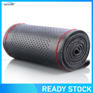 [Hàng Có Sẵn] Bọc Vô Lăng Xe Hơi Bằng Da Mềm Với Kim Và Chỉ