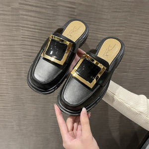 2023 korea fashion slip on outdoor slippers for women