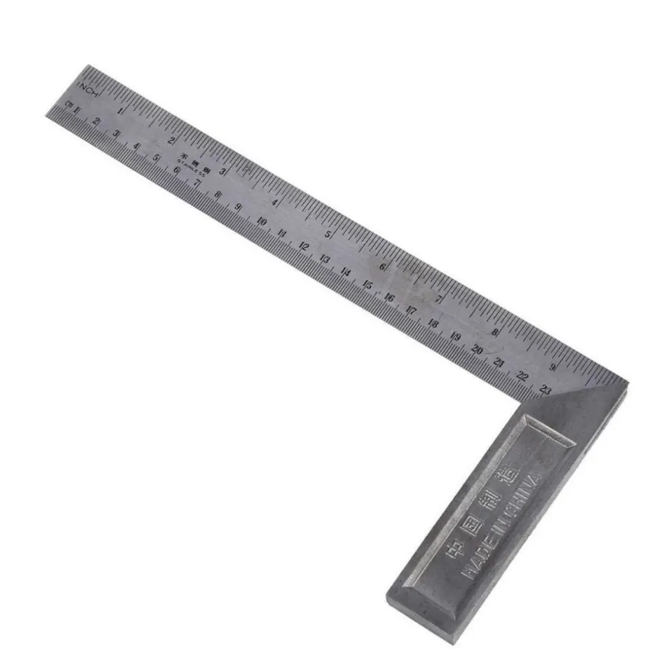 L-Square 1pc L-square Stainless Steel Carpenter's L-square 90°45