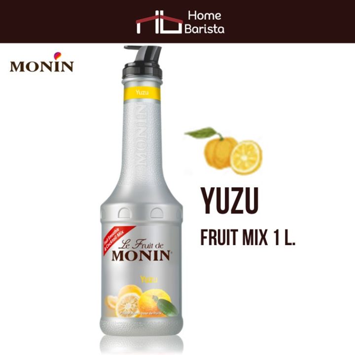 Home barista Monin Yuzu Fruit Mix 1 L. (MS-115) | Lazada.co.th