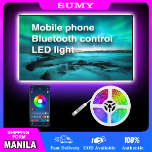 SUMY Bluetooth App Control DC 5V USB LED Strip Light RGB 0.5M 3M 5M TV Background Lighting Flexible LED Strip Support Bluetooth App Control