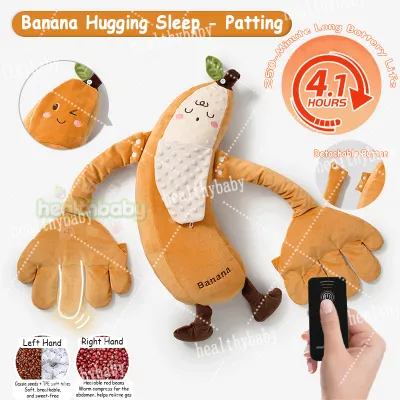 Baby Sleep Soothing Pillow for Patter 3-level Automatic Tapping Doll Anti-Startle Hug Baby Pillows