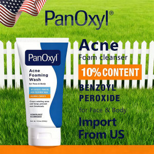 PanOxyl Acne Foaming Wash 10% Benzoyl Peroxide Maximum Strength 156g