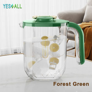 YESALL Teko Air Minum 2L - Tempat Minum / Teko Smeg / Teko Plastik / Tempat Air Minum / Ceret / Teko Aesthetic / Teko Teh / Teko Air / Water Jug / Ceret Air Minum / Pitcher Aesthetic / Pitcher / Kettle / Teko Saringan / Ketel / Poci / Wadah Air Minum