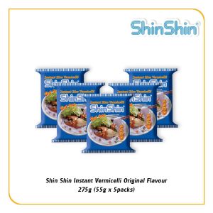 Shin Shin Instant Rice Vermicelli Original Flavour 275g (55g x 5packs)