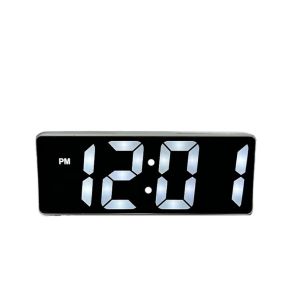 ANIME FAN Temperature/Date Display Digital Alarm Clock 2 Levels Brightness 12/24H Format LED Digital Clock Creative Adjustable Electronic Table Clock Bedroom