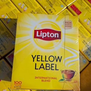 Lipton ชาลิปตันแบบซองจุ่ม กล่อง 100 ซอง × 2 กรัม