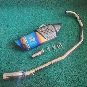 Rouser 125 fi -- Akrapovic k10 with Silencer