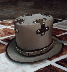 Topi Steampunk // topi slash / top hat //topi sulap//topi gaul //topi musisi