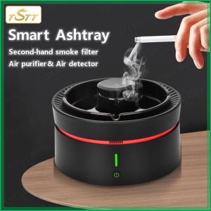 Desktop Negative Ion Air Purifier & Odor Neutralizer - USB C Rechargeable Large Capacity for Home/Office Use