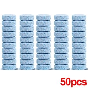 50Pcs Glass Water Effervescent Tablet Super Concentrated Car Windscreen Solid Cleaner Home Toilet Window Descaling Auto Washing Accessories
