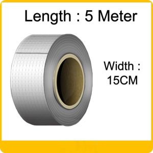 SG In Stock Multipurpose Butyl Tape Waterproof Tape Stop Leak Aluminum Foil Tape Waterproof Tape Sealant