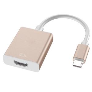 Bộ chuyển đổi bộ chuyển đổi Loại C sang hdmis 3840x2160 30hz Độ phân giải cao dữ liệu tốc độ chuyển đồng bộ hóa âm thanh video cho văn phòng nhà cửa