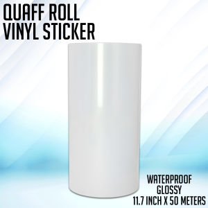 PROPRINTZ 50meters QUAFF Vinyl Inkjet Sticker White Matte/Glossy for Labelling and DIY Sticker