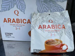 Cà phê sữa hòa tan TRẦN QUANG arabica 3in1 Quyn thùng 13.2kg x 10 bịch 1.2kg