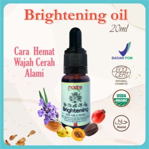 Madre Brightening Oil 20ml Serum Pencerah Wajah Glowing Aman & Alami