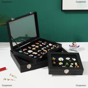 [COD] Cozyroom Pin Medal Display Case Badge Storage Box Transparent Dustproof Pin Display Box For Medal Jewelry Collection Display Frame