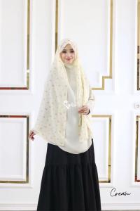 Kerudung Instan Hijab Jumbo Syari  Khimar Aminah Bridesmaid Series Size XL