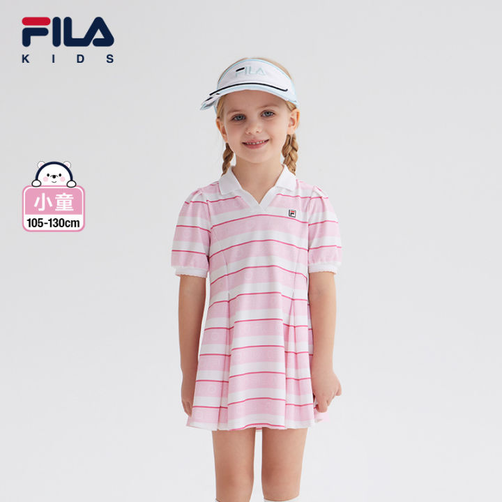 FILA KIDS ORIGINALE Girl s Dress in Full Print Lazada Singapore