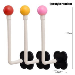 3Pcs Multifunctional Hairband Storage Hook Wall-mounted Punch-free Key Bag Storage Rack Home Door Bathroom Display Rack.