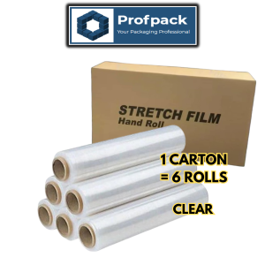 (1 Carton) 8 Rolls Stretch film 500mm Wholesale Price 8 Variation Colour