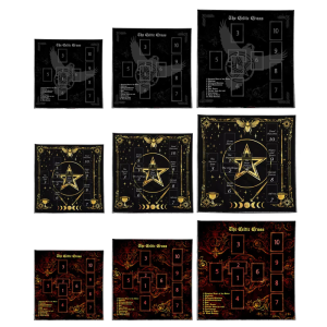 Square Divinations Tapestry Reading Astrologys Tablecloth Tarots Tablecloth Table Cloth Witchcrafts Supplies