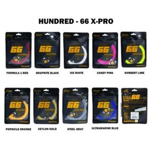 Senar Raket Badminton HUNDRED 66X PRO / 66 X Pro HNDRD Original
