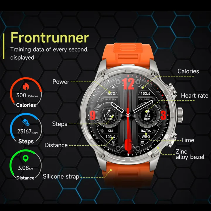 NORTH%20EDGE%20Blood%20Pressure%20Smartwatch%20710Mah%20Battery%20Bluetooth%20Call%20Waterproof%20Blood%20Oxygen%20Sleep%20Monitoring%20Voice%20Assistant%20Work%20On%20Android%20and%20IOS%20system%20V99%20Relo%20For%20Men%20Watch%20-%20Image%207
