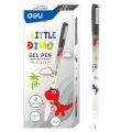 [SIÊU RẺ - VOUCHER giảm 25k] Hộp 20 Cây Bút Gel Mực Tím Học Sinh Deli 0.5mm mực Xanh/Đen - Chất lượng mực an toàn viết trơn tru, thân bút trang bị đệm tay chống trượt - EG30/CG30. 