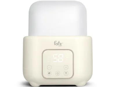 (Hàng tặng không bán) Máy hâm sữa và tiệt trùng điện tử 2 bình Fatzbaby Fatz DUO 10 - FB3211BK