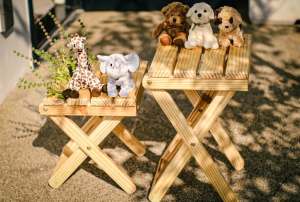 Ghế gấp gỗ thông Mỹ Handmade | Ghế xếp ban công sân vườn cắm trại câu cá decor quán cà phê