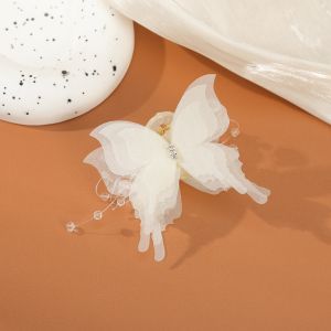 Bayar Di Tempat - Jepit Rambut Kupu-Kupu Mutiara / Korean Butterfly Hair Clip / Jedai Rambut Kupu - Kupu / Jepit Rambut Korean Style