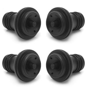 4 pcs cao su hút chân không dụng cụ mở nút Bình Rượu Chân không bơm chai rượu preserver stoppers